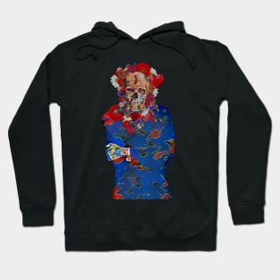 Skull Flower Power Immigrant Hoodie